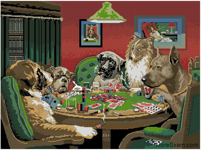 Собаки-картежники (покер)