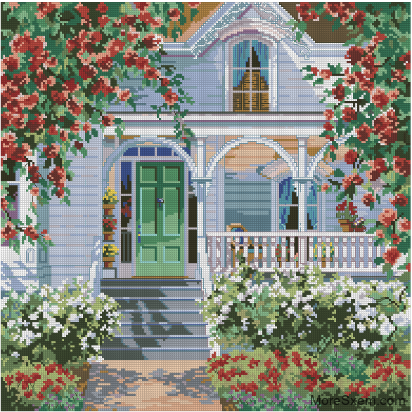 Дом красной розы