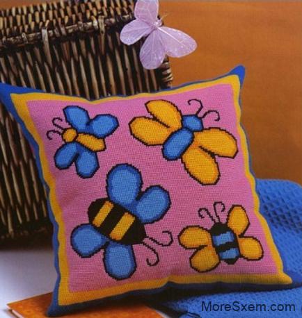Подушка "Бабочки"