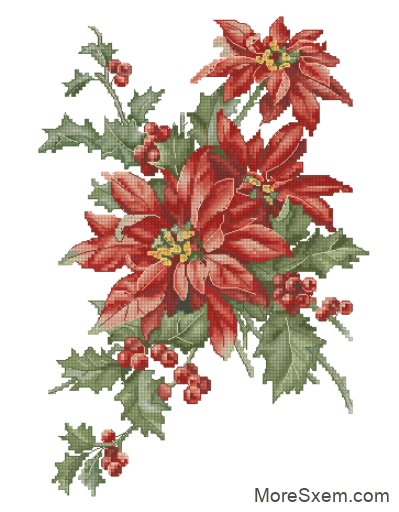 Рождественский цветок